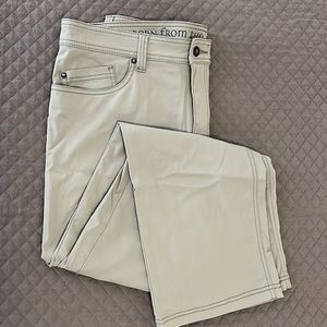 Prana Men’s Khaki slim fit pants 36w x 30l